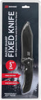 Savage Prepper Knife - 6.3" Fixed Blade, Non-Slip Handle | Built In Fire Starter | Ideal for Camping | Nylon Sheath...
