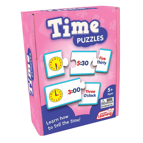 Junior Learning JL657 Time Puzzles, Medium...