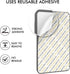AHASTYLE Phone Card Holder Stick On, Slim Phone Wallet Strong Adhesive Silicone Credit Card Pouch Sleeve Compatible with iPhone/Android/Samsung Ga...