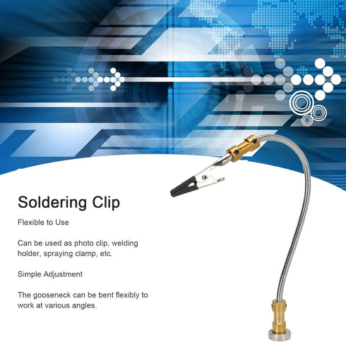 Walfront Single Arms Soldering Helping Hands with Magnetic Base Adjustable Welding Third Hand Tool for Electronics Repair Assembly Duplex Workshop...