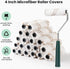 Mister Rui Microfiber Paint Roller Covers 4 Inch, 40 Pack Small Paint Roller Covers with Roller Frame Kit, Mini Paint Rollers for Painting Walls, ...