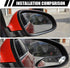 2 PCS Car Rearview Auxiliary Mirror Accessories with Adhesive, 5.0In x 1.1In Adjustable Vehicle Blind Spot Mirrors, Universal HD Wide Angle Rear V...
