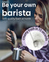 Elementi Milk Frother Wand & Drink Mixer with Stand - Turbo Milk & Coffee Frother Handheld - Hand Held Coffee Mixer Wand & Cold Foam Maker for Fro...