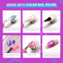 Makartt 3D Painting Gel Clear Nail Gel For Nails Art Chrome Nail Powder Micro 3D Sculpting Gel No Wipe UV Gel for Gel Nail Polish 3D Carving Drawi...