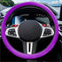 Car Steering Wheel Cover,Silicone Car Steering Wheel Protector,Universal Fit Automotive Steering Wheel Cover,Car Steering Wheel Protective Cover(P...