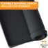 Neater Pet Brands Neater Mat - Waterproof Silicone Pet Bowls Mat - Protect Floors from Food & Water (Midnight Black, 16" x 10" Silicone)...