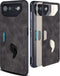 for Asus ROG Phone 7 Case, Premium Leather Cover Retro Design Full Protective Phone Case for Asus ROG Phone 7 5G (Gray)......