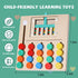 Montessori Educational Toys Brain Teaser Color Slide Puzzle Matching Games, Preschool Learning Activities Road Trip Essentials, Birthday Gifts for...