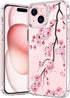 bicol Compatible with iPhone 15 Case,Crystal Clear Cover with Fashionable Designs for Girls Women,Slim Fit Shockproof Protective Acrylic Phone Cas...