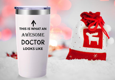 This Is What An Awesome Doctor Looks Like Mug.Doctor,Medical School Graduation Gifts.Appreciation,Birthday,Christmas Gifts for Doctors,MD,Med Tumb...