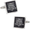 Funny Mens Cuff Links My Drinking Cufflinks Cuff Links with Presentation Box...