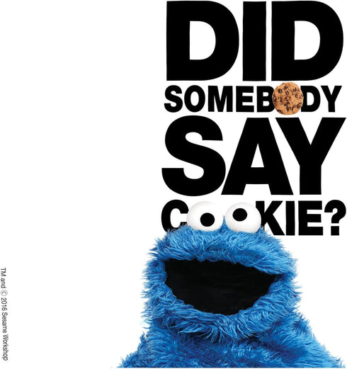 Tervis Sesame Street Made in USA Double Walled Insulated Tumbler Travel Cup Keeps Drinks Cold & Hot, 24oz, Did Somebody Say Cookie...