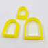Set of 3 Arch Clay Cutter Set, Cookie Cutter, 3D Polymer Clay Cutter...