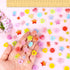 70 Pcs Mixed Candy Charms Soft Jelly Sugar Resin Flatback Beads Pendants Mini Assorted Jelly Buttons Heart Star Candy Bear Doughnut Shaped Charm w...