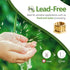 Litorange 1Pcs Lead-Free Brass Garden Hose to Shower Hose Adapter, G1/2" Female to GHT 3/4" Male Adapter, Handshower Adapter...