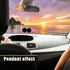 6 Pieces Set Fluffy Steering Wheel Cover Set, Soft Fuzz Handbrake Cover Gear Shift Cover, Cup Pad, Rearview Mirror Decorative Chain, Universal Car...