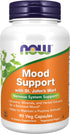 NOW Supplements, Mood Support with St. John's Wort, Nutrient and Herbal Extracts, 90 Veg Capsules...