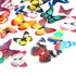 GEORLD 48Pcs Edible Cupcake Toppers Cake Butterfly Decoration Birthday Party Mixed Size & Colour...