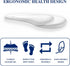 Arch Support,Soft Gel Insole Pads,High Heel Inserts,Reusable Arch Cushions Best for Flat Feet and Plantar Fasciitis,High Arch Pain Relief,for All ...