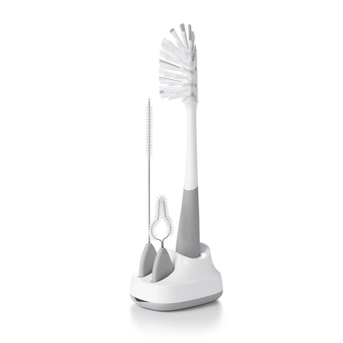 OXO Tot Water Bottle and Straw Cup Cleaning Set Brush Set - Gray...