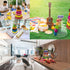 6 Tier Macaron Tower Stand for Wedding Birthday Party,Plastic Display Stand for Cupcake Cake2...