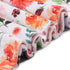 BORITAR Baby Blanket for Girls Super Soft Double Layer Minky with Dotted Backing, Receiving Blanket with Elegant Floral Multicolor Printed Blanket...