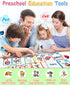 Montessori Educational Toys Gifts for 3 4 5 6 Year Old Kids, CVC Word Writing & Spelling Flash Cards, Preschool Learning Toddler Activities, Kinde...