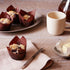 200 Pcs Brown Tulip Muffin Baking Cupcake Liners, Greaseproof, Heat-resistant, Disposable, Ideal for Weddings, Anniversaries, Birthdays...