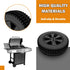 2PC G437-0037-W1 Grill Wheels 7 Inch Replacement Parts for Charbroil Grill Wheels Various Models 463352521 469335115 463377319 463340516 463436415...