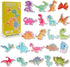 Fridge Magnet for Toddlers 1-3 - Cute Dinosaur Refrigerator Magnets for Kids Full Back Magnetic Dinosaur Toys Educational Preschool Learning Toy B...