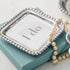 Mariposa "I do" Beaded Square Tray...
