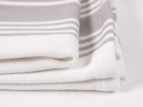 KAF Home Kitchen Towels, Set of 4 Absorbent, Durable and Soft Towels | Perfect for Kitchen Messes and Drying Dishes, 18 x 28 – Inches, Drizzle, Sm...