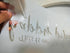 Welcome Stencils for Painting on Wood Half Round Stencils for Wood Sign Hello Half Circle Stencils for Crafts Reusable (14Pcs)...
