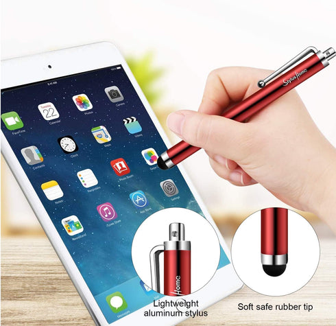 StylusHome Stylus Pens for Touch Screens, 20 Pack Universal Capacitive Precision Stylus Compatible with iPad iPhone Tablets Samsung Galaxy All Com...