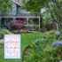 He or She Garden Flag 12x18" Double Sided Pink and Blue Flag Gender Reveal Yard Flag Boy or Girl Baby Footprint Welcome Banner Pregnancy Announcem...