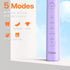 Bitvae R2 Rotating Electric Toothbrush for Adults with 8 Brush Heads, 5 Modes Rechargeable Power Toothbrush with Pressure Sensor, Purple...