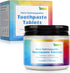 Toothpaste Tablets, Nano Hydroxyapatite Toothpaste| Travel Mouthwash Tablets| Natural Fluoride Free & Eco Peppermint Chewable Toothpaste Tablet fo...