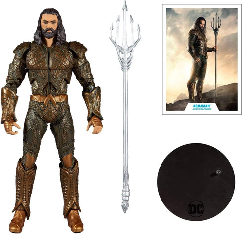 McFarlane Toys DC Justice League Movie Aquaman 7" Action Figure...