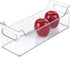 iDesign Stackable Plastic Pantry Bin with Handles for Cabinets or Fridge, Clear, Made in USA...