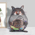 Tooarts Practical Kitten Wine Cork Container Iron Piggy Bank Handcraft Home Decoration Gift...