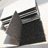 2 x 4 Inch Hook Loop Strips with Adhesive Square Hook and Loop Tape Heavy Duty Strips Sticky Back Fastener 12 Sets for Holds Picture Frame and Too...