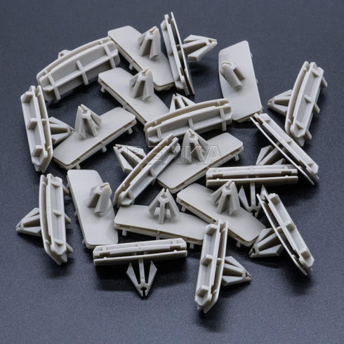 Rexka 20pcs Fender Wheel Flare Moulding Clip for Jeep Liberty KK KJ 2002-2012 Jeep Grand Cherokee Dodge Ram 1500 Nitro Durango Avenger Sebring Chr...