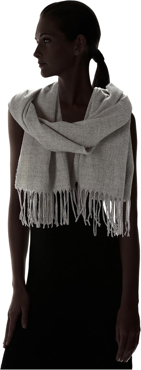 Amazon Essentials Unisex Adults' Oversized Woven Scarf with Fringe...
