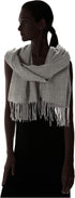Amazon Essentials Unisex Adults' Oversized Woven Scarf with Fringe...
