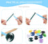 8 Pieces Bone Folder Tools Include 2 Pieces Bone Folder Paper Creaser 3 Pieces Double Head Indentation Pens with Sugar Stir Needle Quilling Needle...