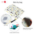 Joyo roy 3Pcs Wet Dry Bag Baby Wet Bags for Pump Parts, Cloth Diapers, Wet Suits, Swimsuits, Travel Dirty Clothes, Waterproof Pouches for Organiza...