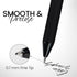 Loddie Doddie Black Gel Pens for Journaling and Note Taking - 12 Pack, 0.7 mm Medium Point Smooth Writing Retractable Pens, No Bleed Non Smudge...