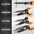 7-in-1 Wire Stripper Tool, Wire Stripper Cutters, Wire Stripper Crimper Pliers Electrical Stripping Tool for Electric Cable Stripping Cutting and ...