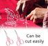 3 Pcs Small Embroidery Curved Scissors Cross Stitch Sewing Craft Small Tools DIY Scissors for Crafting, Sewing, Dressmaking, Cloth...
