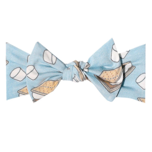 Copper Pearl Baby Bows: Stylish Headbands for Baby Girls, Premium Soft and Stretchy Baby Headbands, Perfect for Newborns, Trendy Designs - S'Mores...